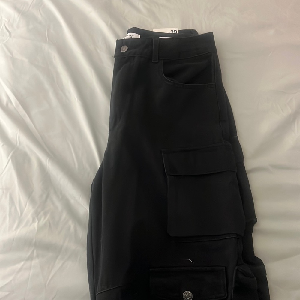 Forever 21 jean cargo pants